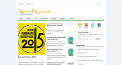 Desktop Screenshot of dokterpajak.com